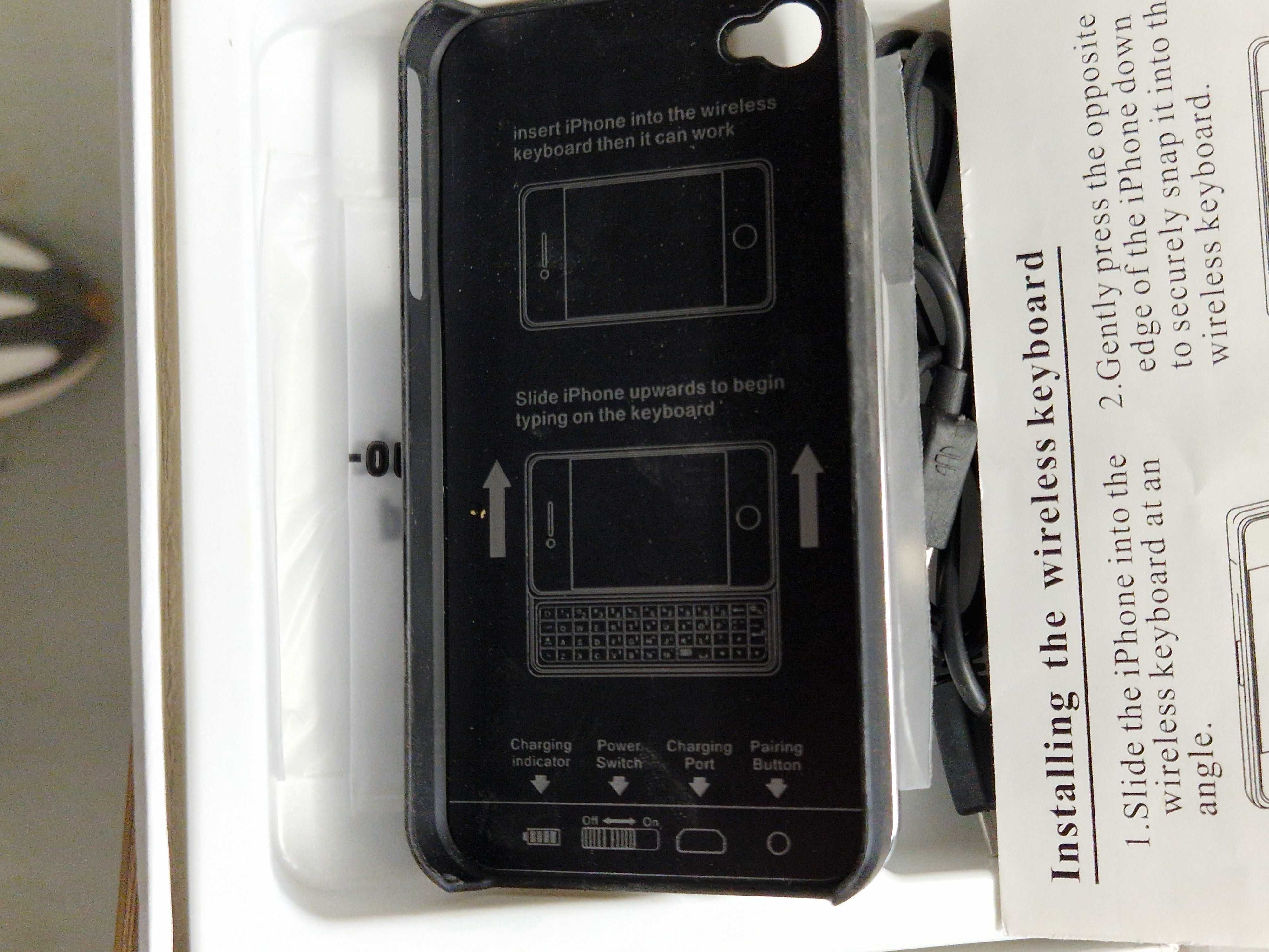 Mini klawiatura etui Iphone 4 4s