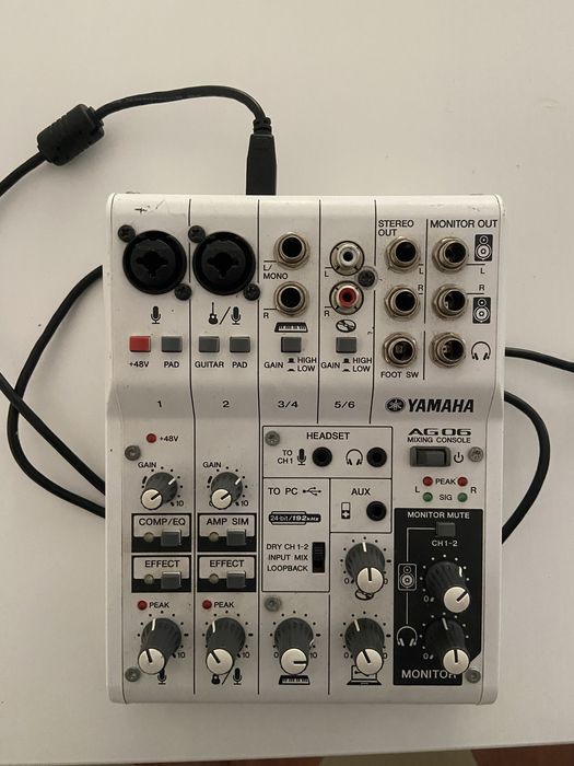 Yamaha AG06 Mk2.