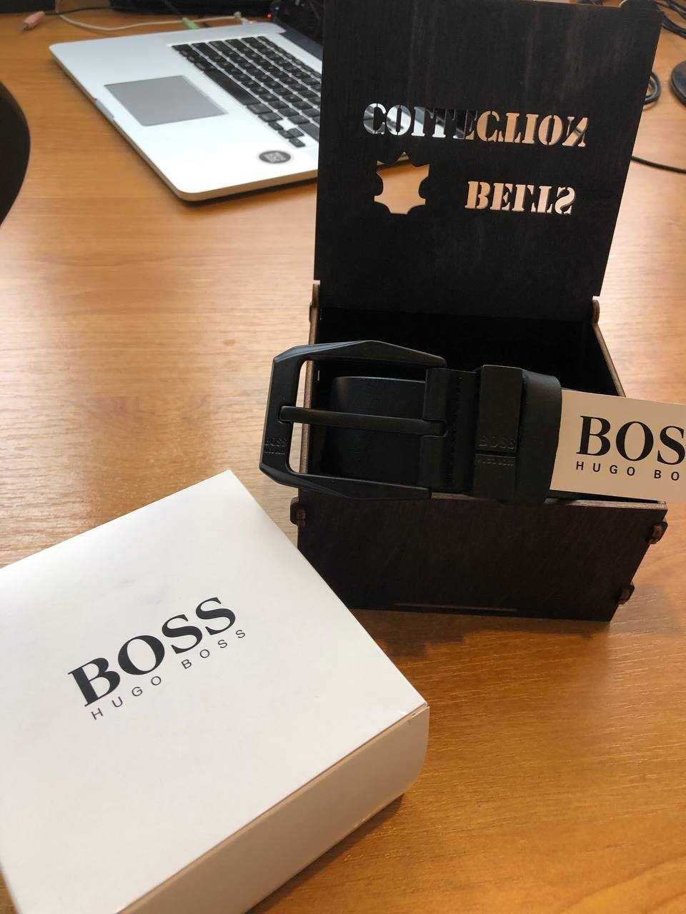 Ремень кожаный Hugo Boss