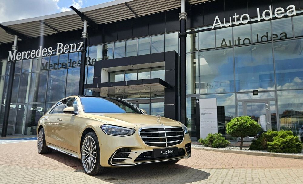 Mercedes-Benz Klasa S S450D4MaticWersjaLONG/PremiumPlusEdition/StylizacjaAmg/Tylna SkrętnaOŚ