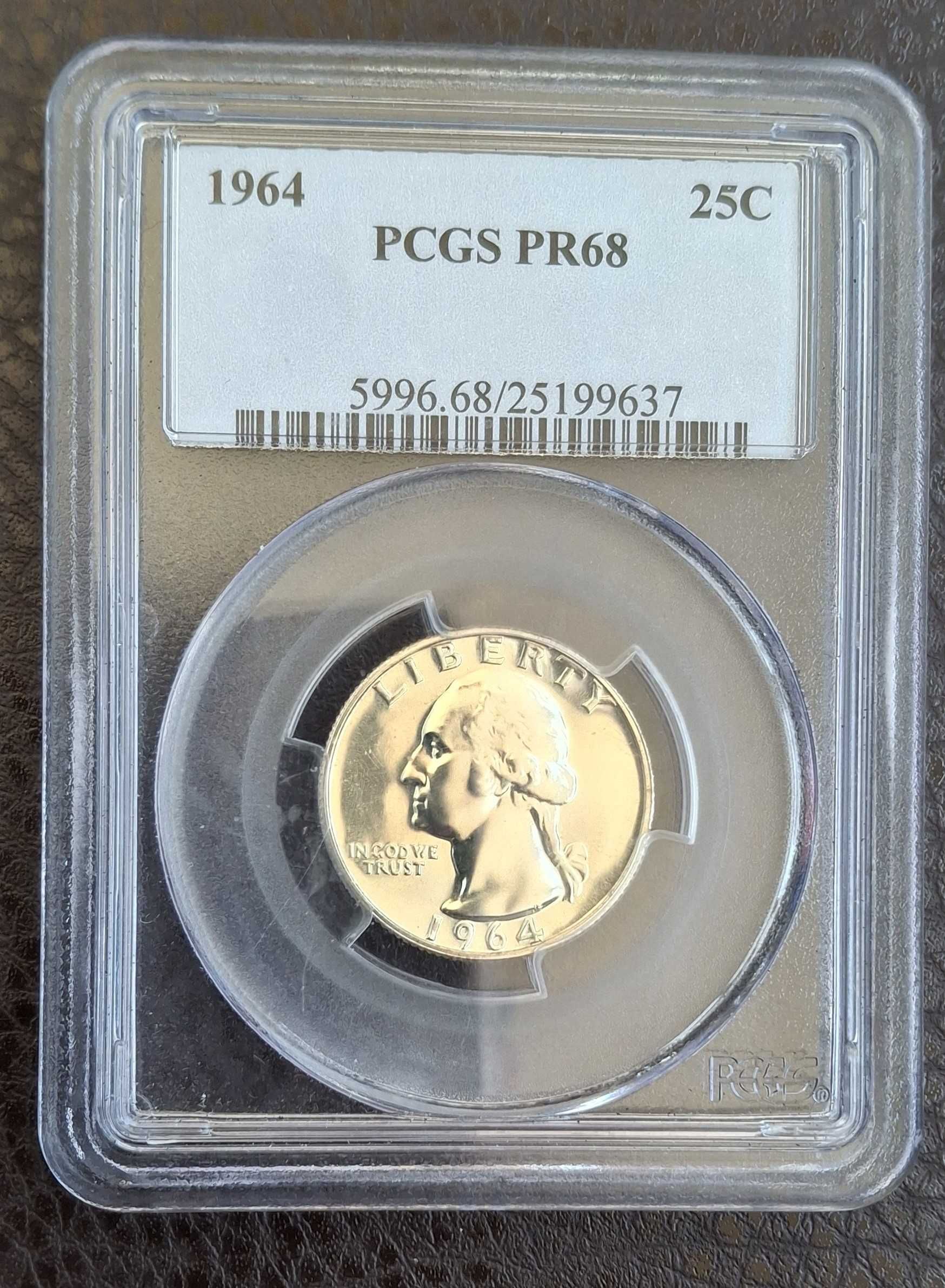 Moedas Estados Unidos certificadas pela PCGS
