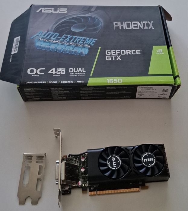 GTX 1050TI SUPER OC mini stan ideał