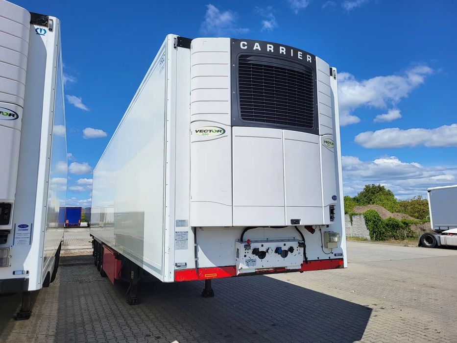 Krone Chłodnia, Vectror 1550, Osie SAF  Kosz na palety, drukarka