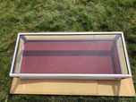 Szklana gablota- Aluminiowa gablota ekspozycyjna 120x50x20