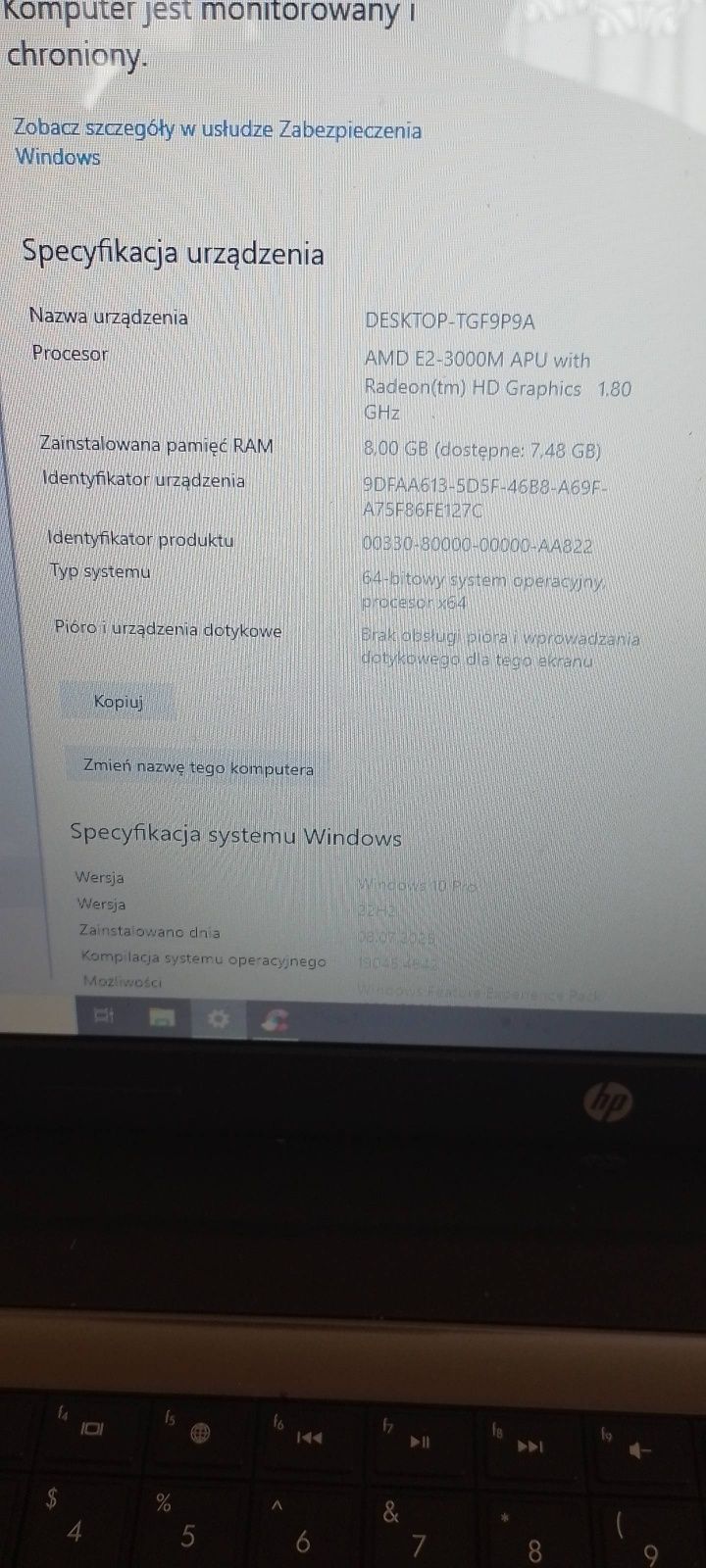 Laptop Hp G7 17 cali