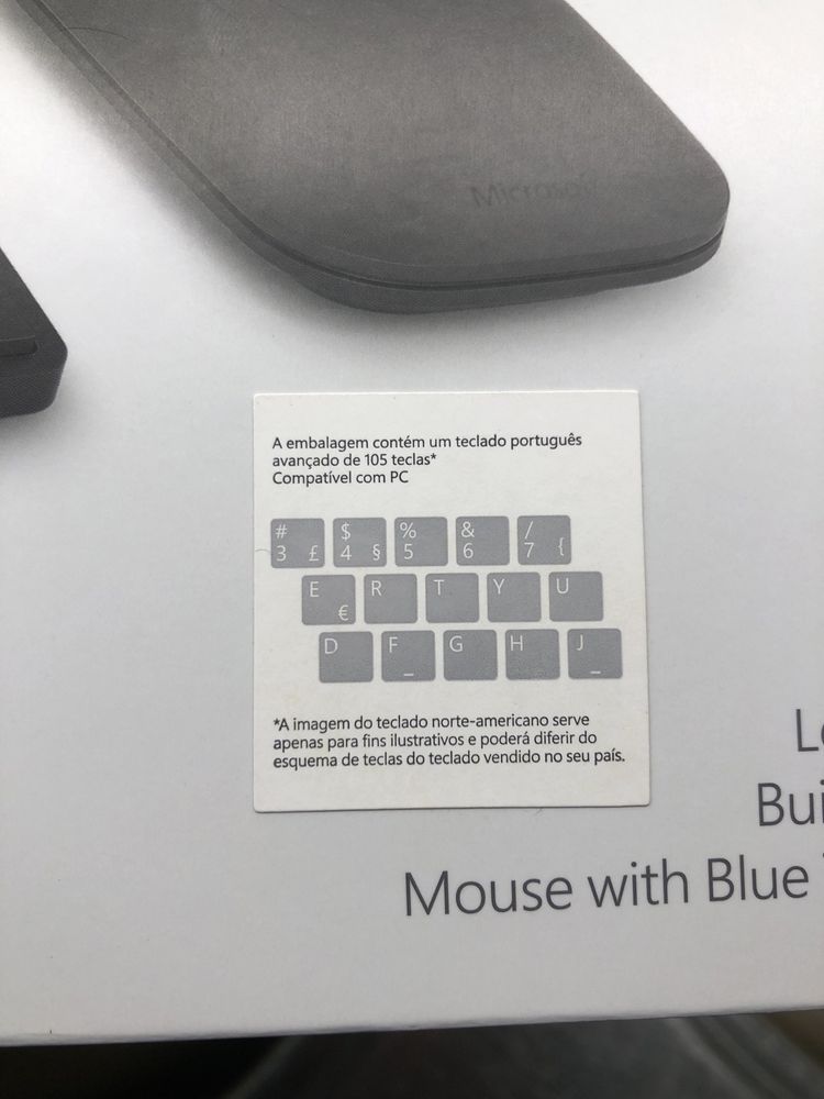 Teclado e Rato Microsoft Designer Bluetooth Português - 7N9-00014