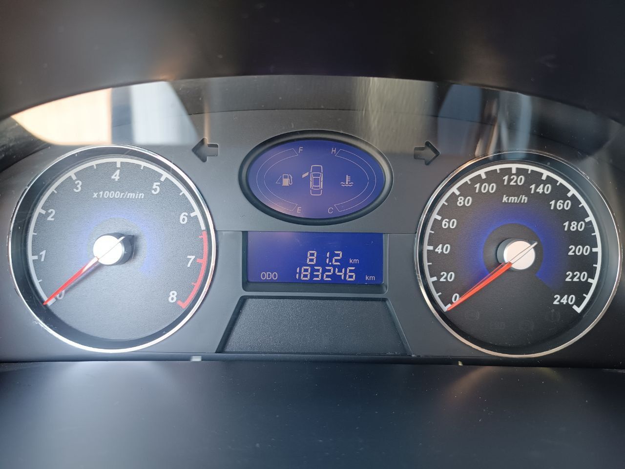 Geely Emgrand EC7. 1,8, 2012, МКПП