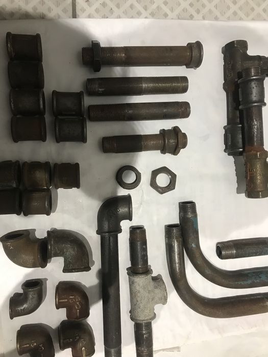 Сгоны, угольники, переходники, краны.  Ручки для окон.