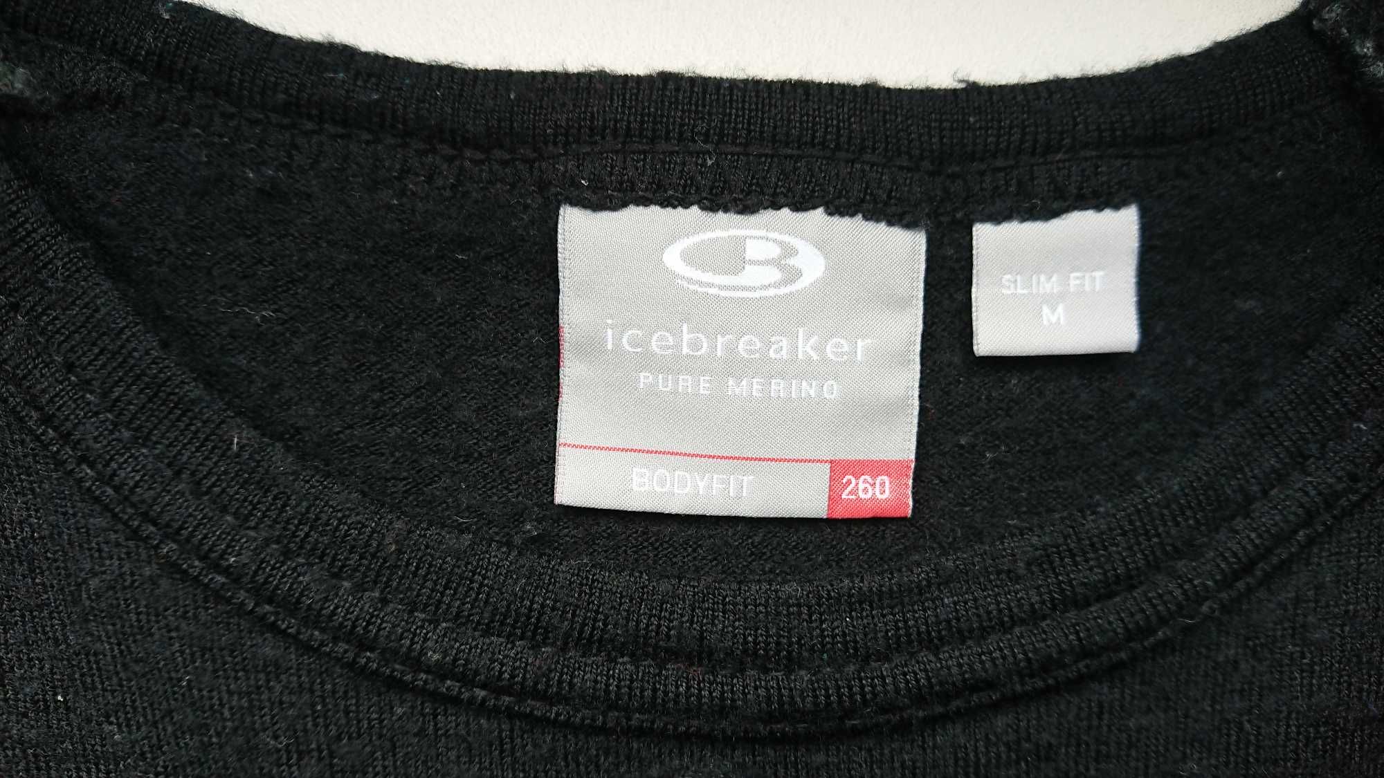 Термореглан Icebreaker bodyfit 260 100% шерсть мериноса merino wool