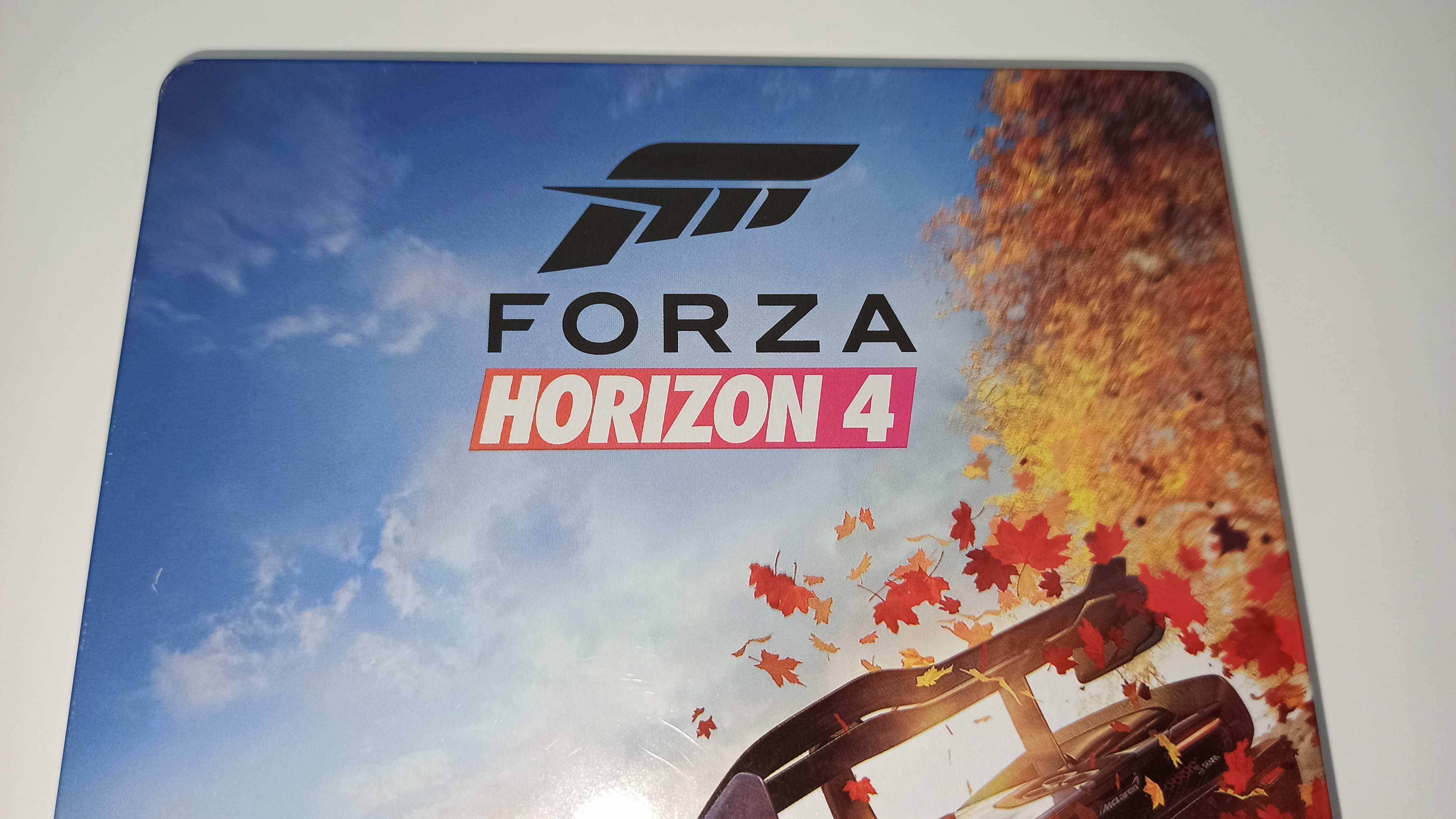 xbox one FORZA HORIZON 4 STEELBOOK edycja PL po polsku, na płycie!