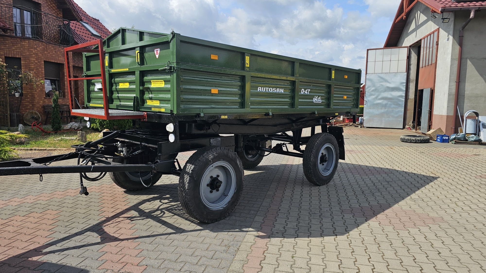 Przyczepa Autosan D-47B wywrotka