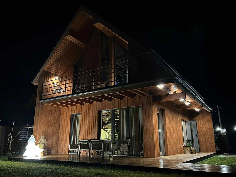 Domek na Kaszubach z jacuzzi i sauną na wyłączność 1