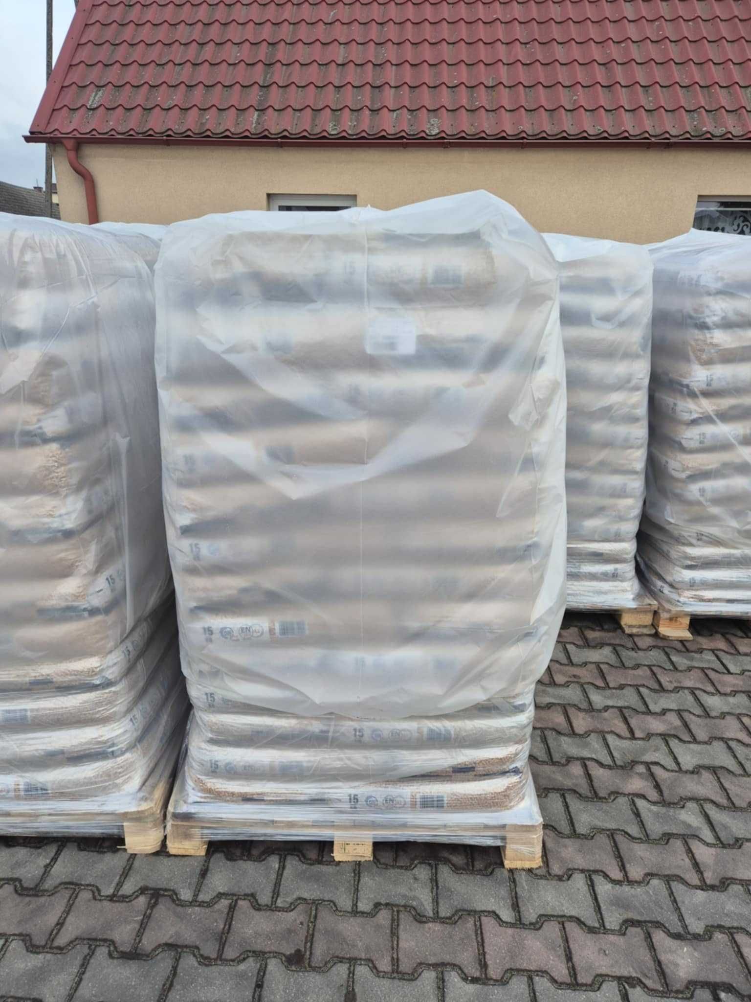 Pellet HITON certyfikaty EN plus A1 DIN+ TRANSPORT kaloryczność 5kWh