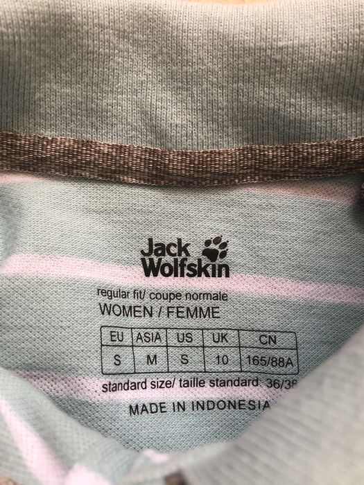 T-shirt w paski Jack Wolfskin S