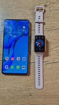 Huawei P30 i zegarek Huawei watch fit