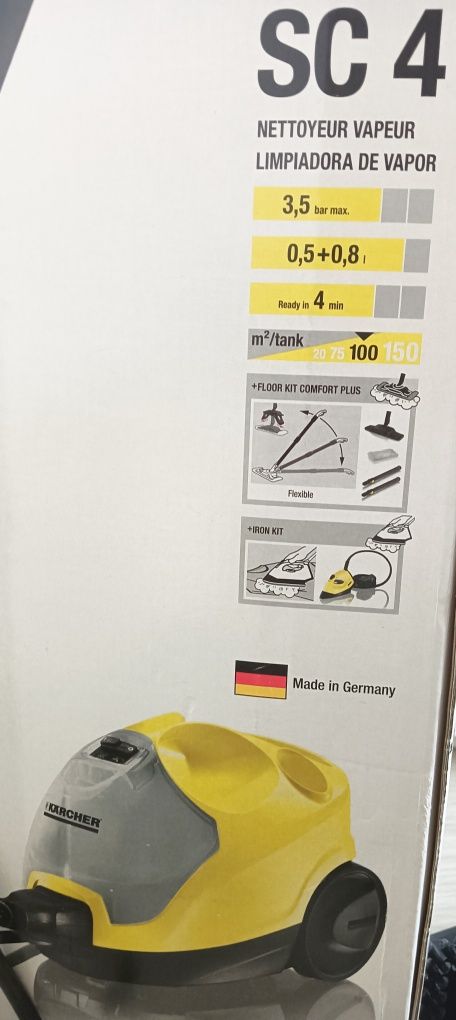 Karcher parownica SC 4 z żelazkiem