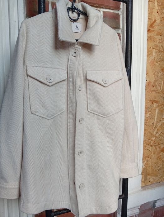 Рубашка теплая светлый беж,, UK