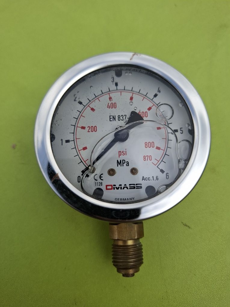 Манометр DMASS MBB06B-60-1  63mm/0...60bar