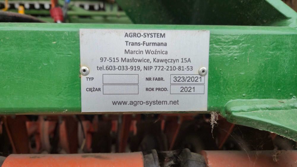 Zestaw siewny Amazone D7/30 Spec. II / Agregat talerzowy Agro System