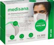 Medisana RM 100 biała maska ​​oddechowa FFP2 10 szt.