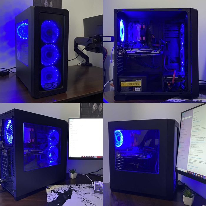 Комп’ютер RX570 4GB / i3-8100 / 8GB RAM - Ігровий ПК / комп / стан ТОП