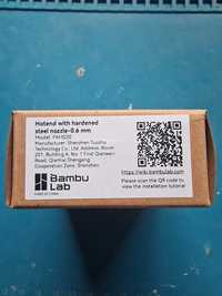 Bamboolab A1 hotend 0.6mm hardened steel