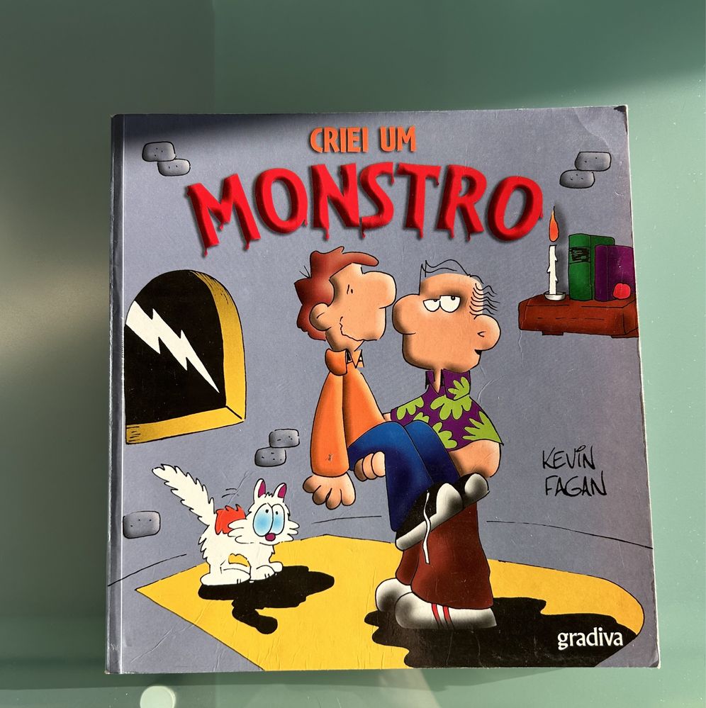 Livro BD “Criei um Monstro” de Kevin Fagan