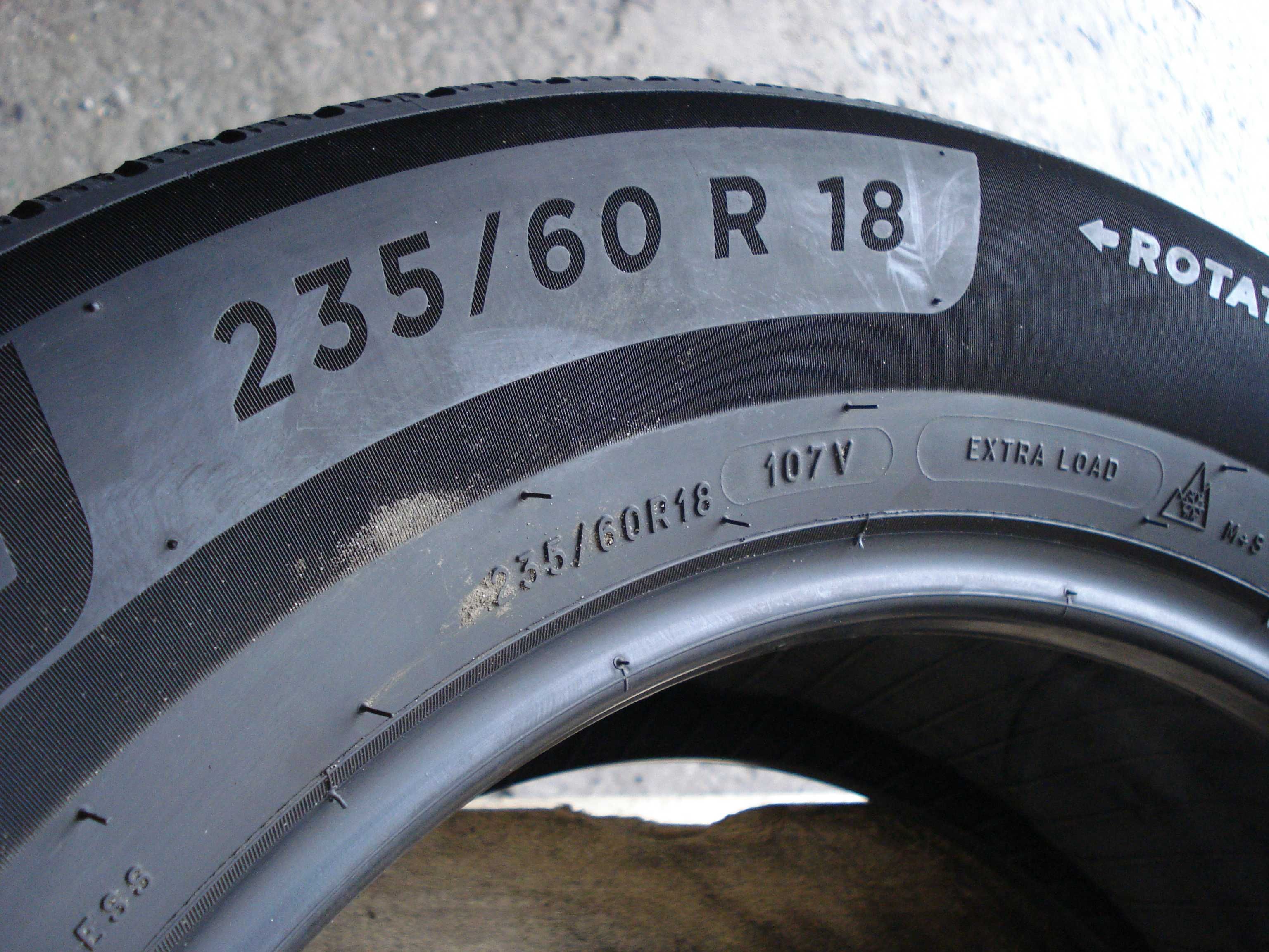 Michelin Cross Climate  235/60 r 18  2 - sztuki całoroczne