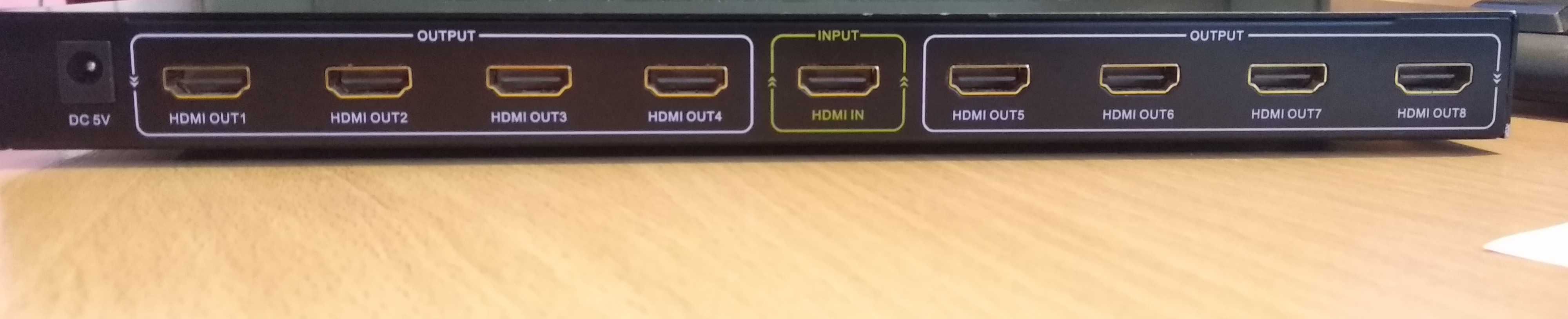 HDMI сплітер на 8 виходів