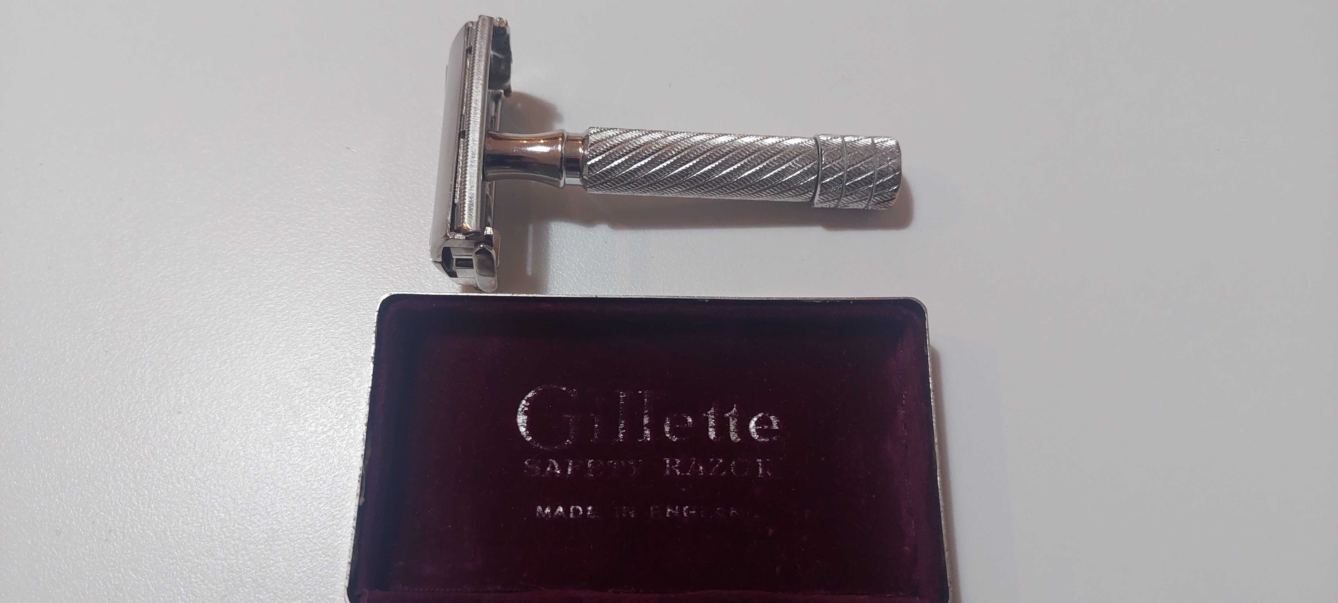 Gillette Aristocrat - vintage, distinta lâmina de barbear!