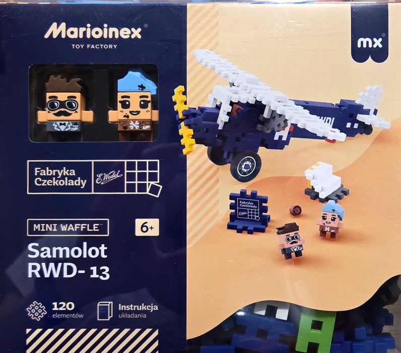 Marioinex Samolot Wedel mini waffle