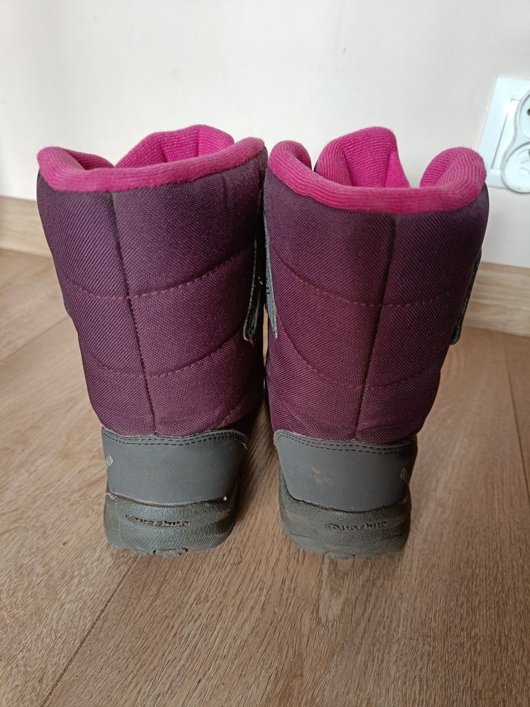 Buty turystyczne śniegowce Quechua SH100 Warm rozm. 32 jak 31