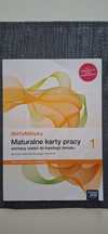 Sprzedam Maturalne karty pracy 1 matematyka