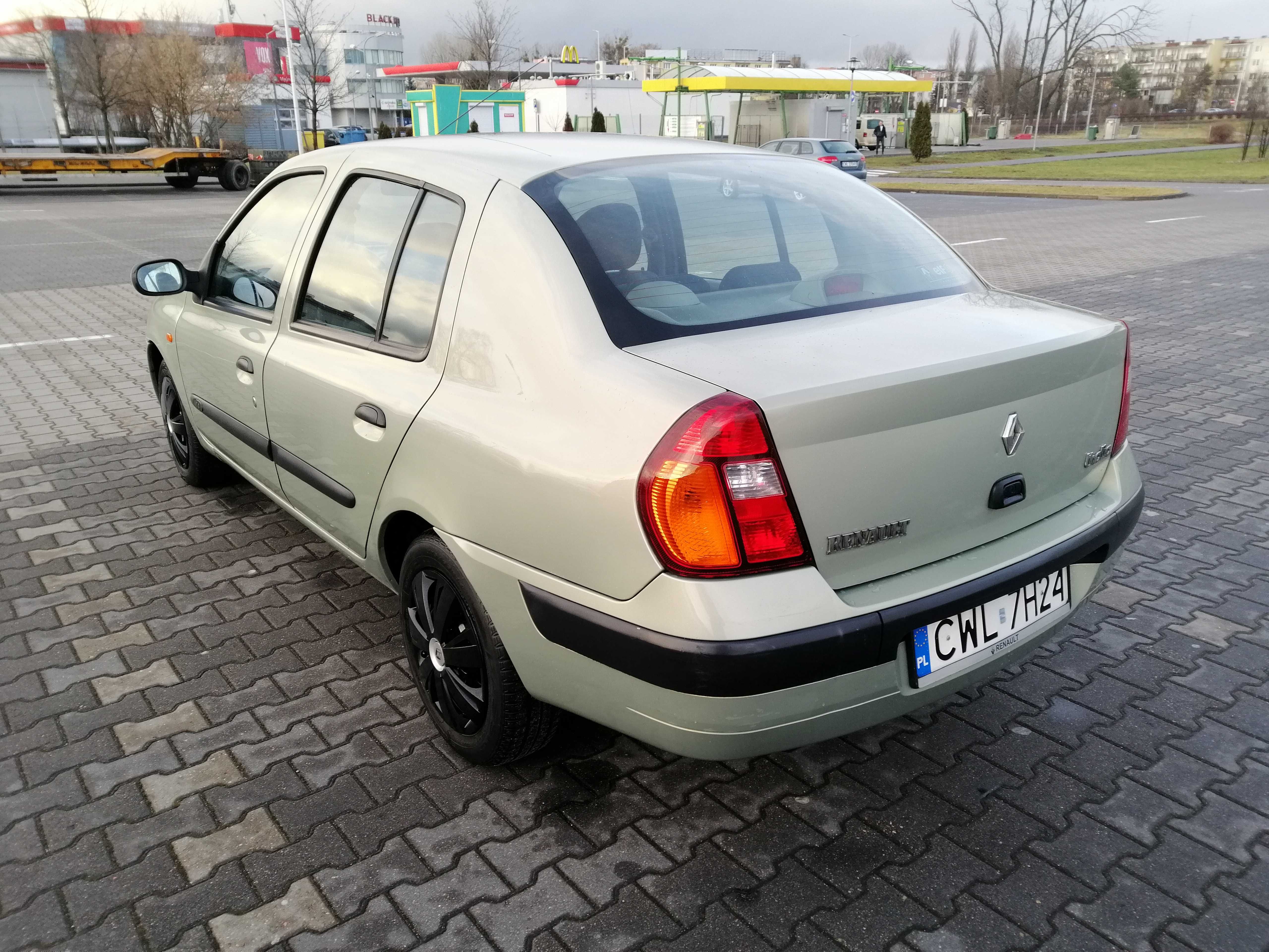 Renault Talia 04/05r  1,4 Benz Całkowicie bez rdzy Tylko 106 tys przeb