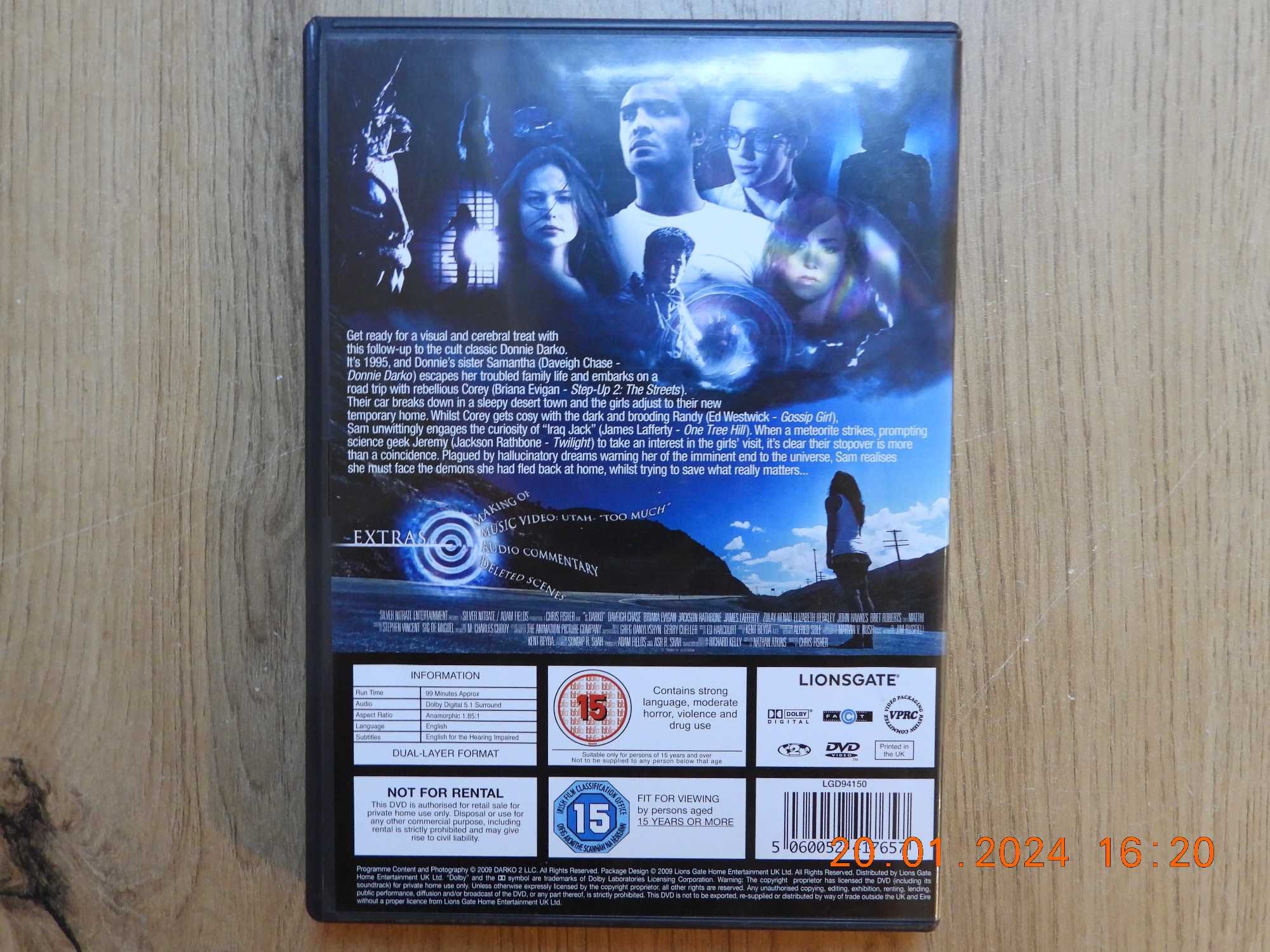 s.DARKO   ( Donnie Darko 2 )   -DVD