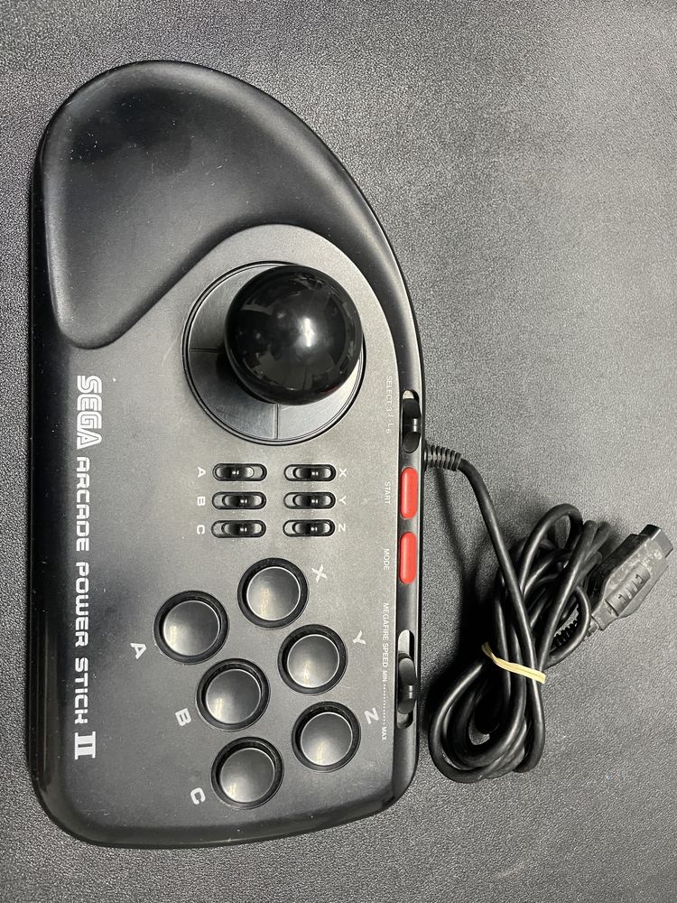 Sega Mega Drive Power Stick 2 na caixa .