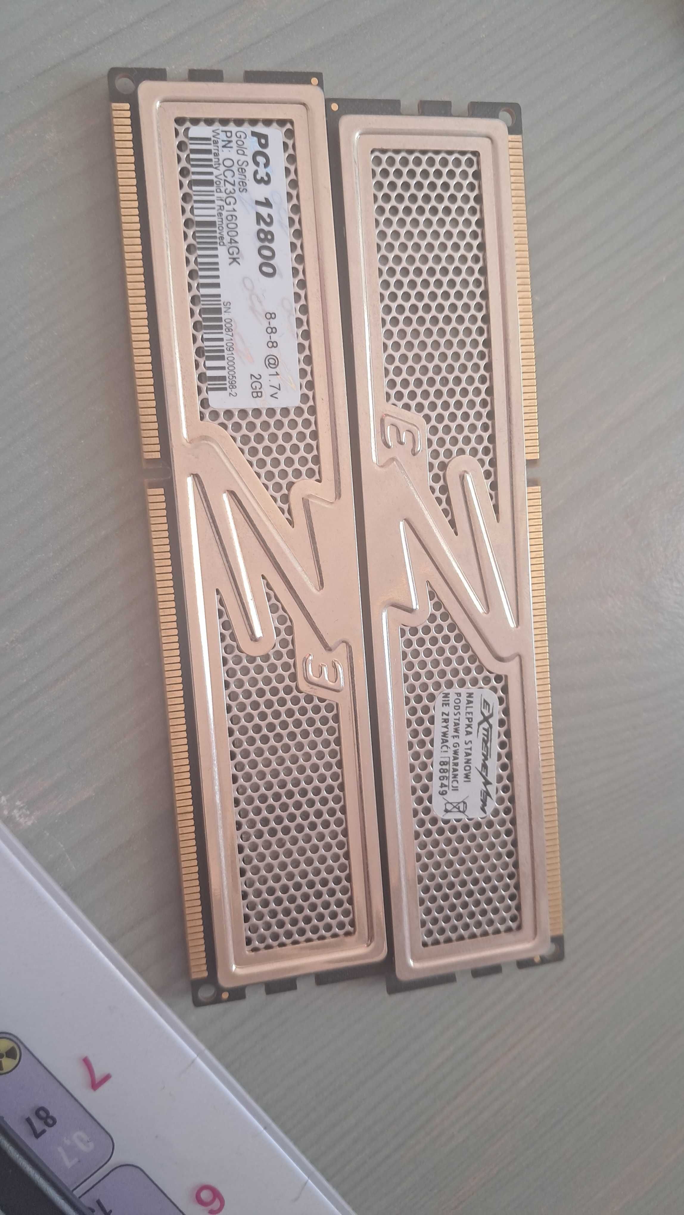 Pamiec ram 2x2gb ddr3