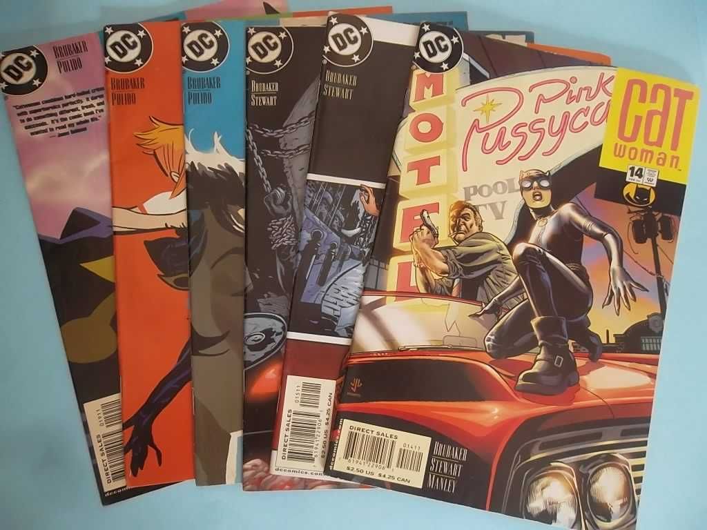 CATWOMAN (2003, DC Comics) # 14-19 - Brubaker, Stewart, Pulido.