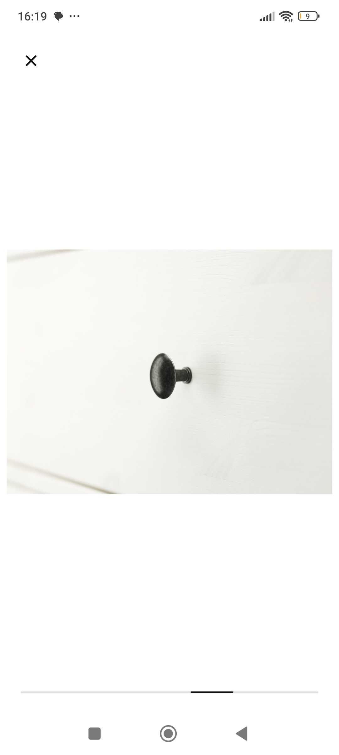 Puxador Hemnes - como novos