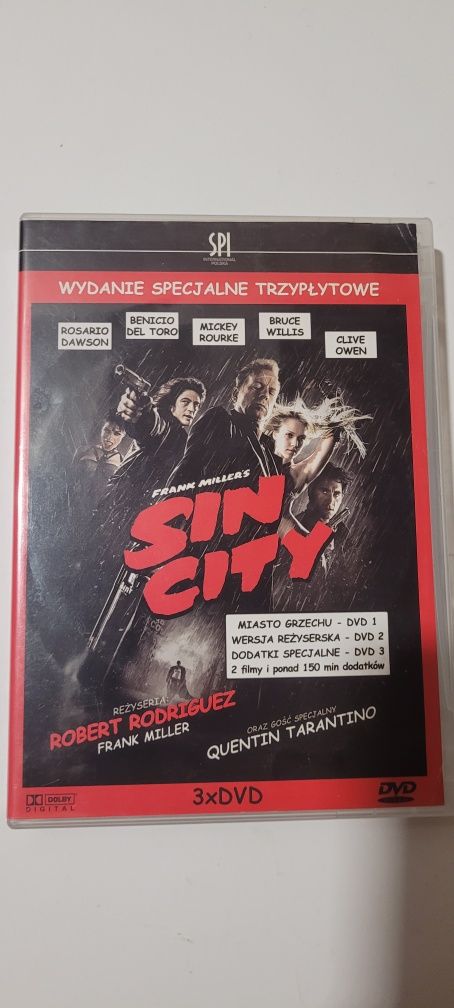 Sin City wydanie specjalne / 3DVD PL lektor napisy