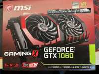 Відеокарта MSI GeForce GTX 1060 Gaming X 6gb