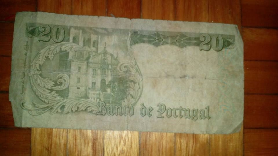 Nota 20 escudos Maio 1964