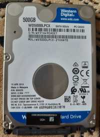 Жорсткий диск wd5000lpcx 500 Gb. В ідеальному стані.