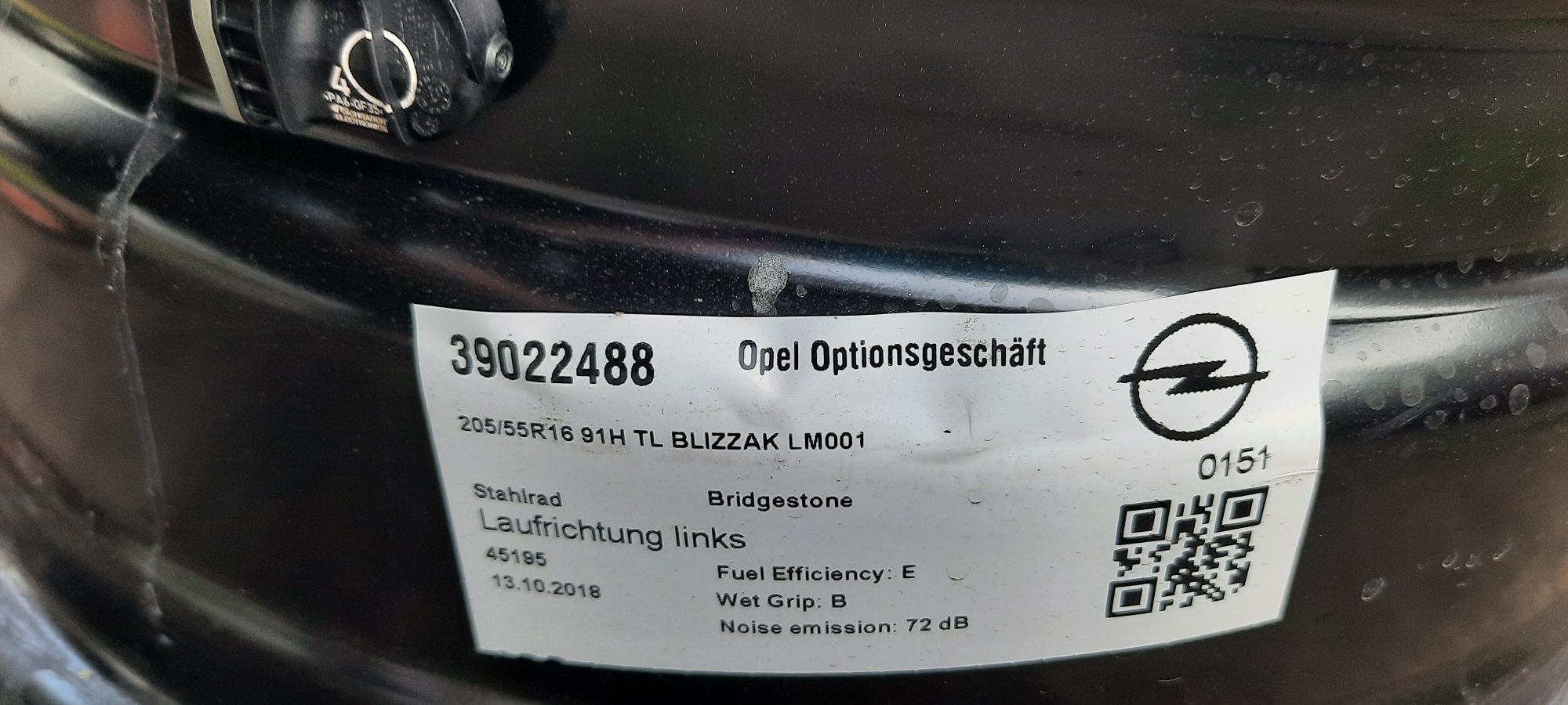 Felgi 16" Opel 5x105 oryginalne gratis czujniki!