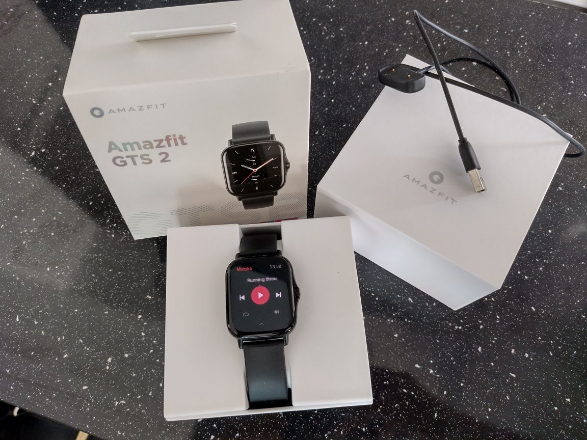 Zegarek sportowy Amazfit gts2 do biegania GPS muzyka smartwach