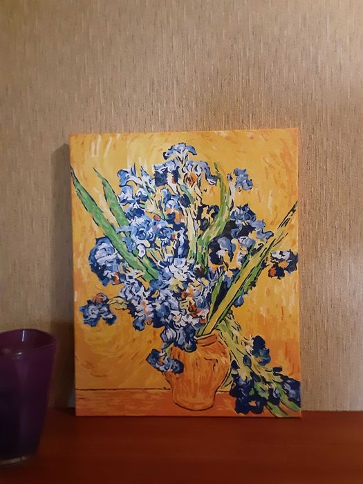 Картина по мотивам Винсент Ван Гог Ирисы