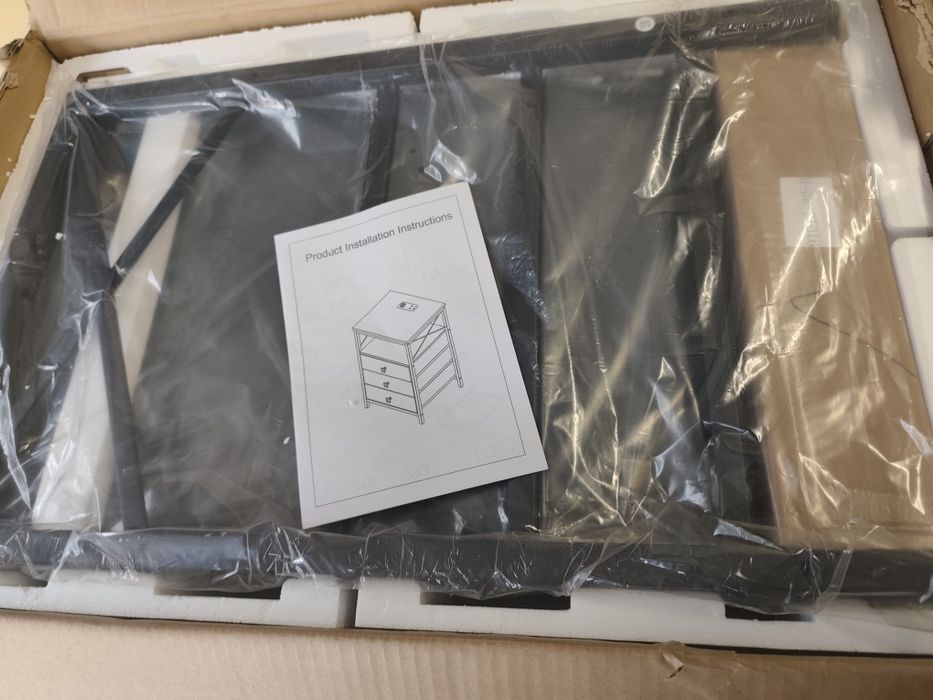 Nowa szafka nocna czarna