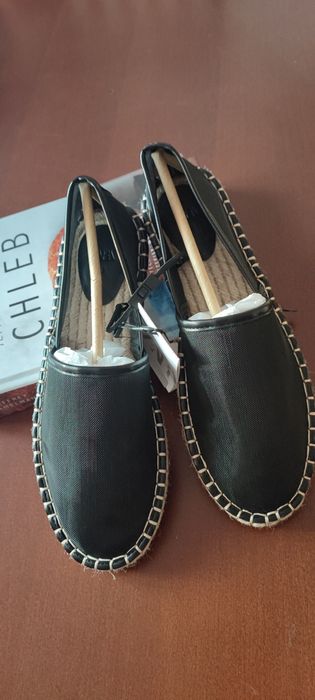 Espadryle czarne Zara