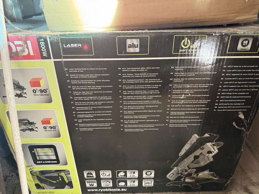 Пилка RYOBI RTMS1800 пила станок для дерева