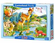 Puzzle 120 elementów. Bambi. Castorland